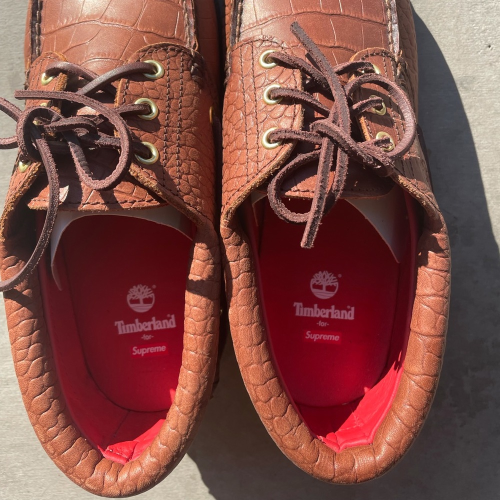 Rare NWT SUPREME TIMBERLAND 3 EYE BOATS